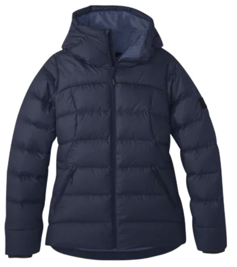 Outdoor Research Coldfront navy (women's down jackets)